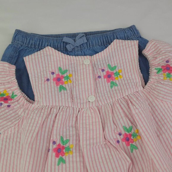 'NANETTE KIDS' 2-PIECE 'FLOWERS A'BOUT' TOP & SHORT SET - Picture 6 of 15